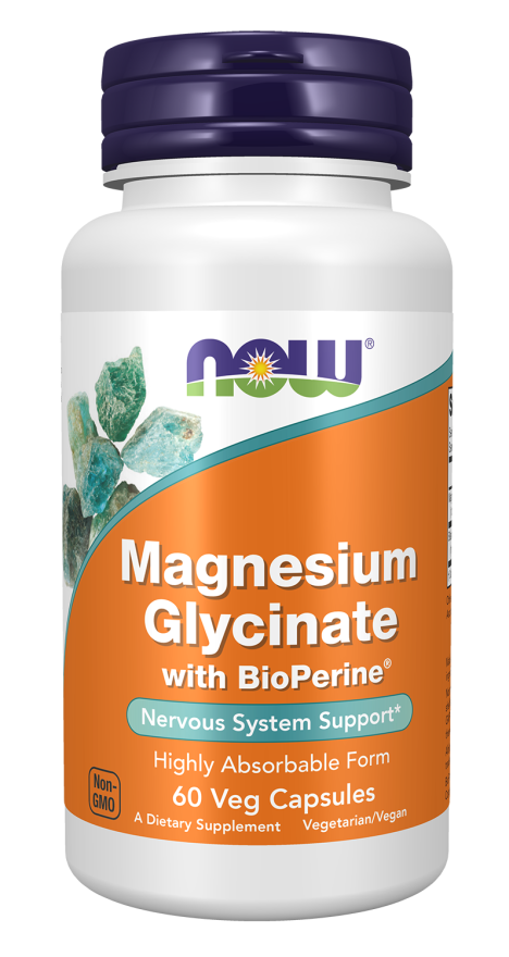 Now  Magnesium glycinate with  bio perine 60 veg capsules