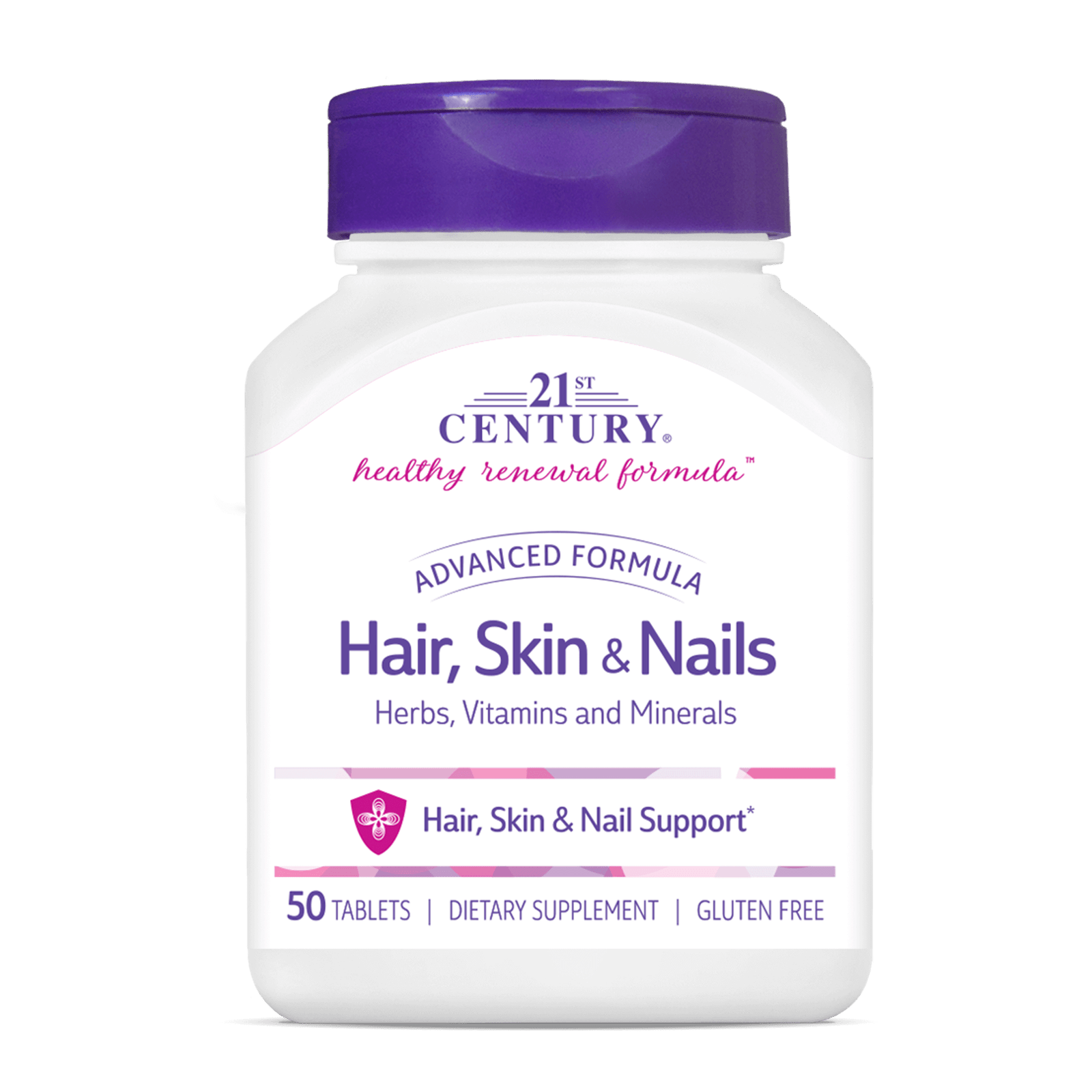 21st Century , Advanced Formula Hair , Skin & nails , 50 tablets